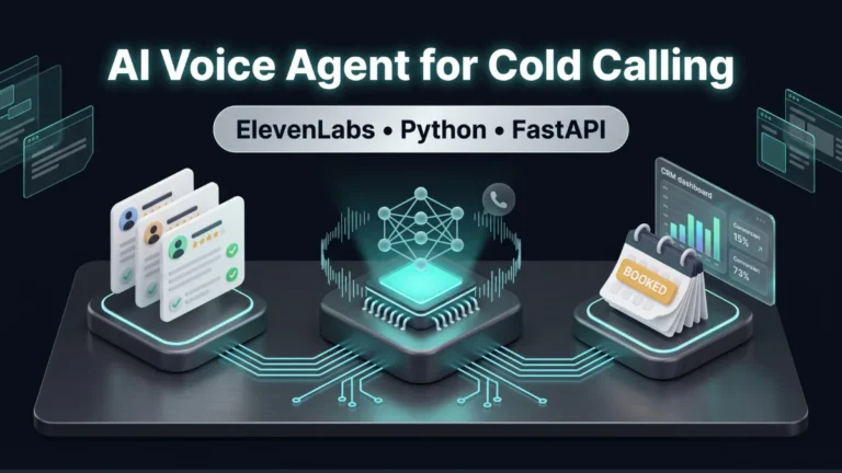 How to Build an AI Cold Calling Agent Using ElevenLabs | B2B Outbound Guide