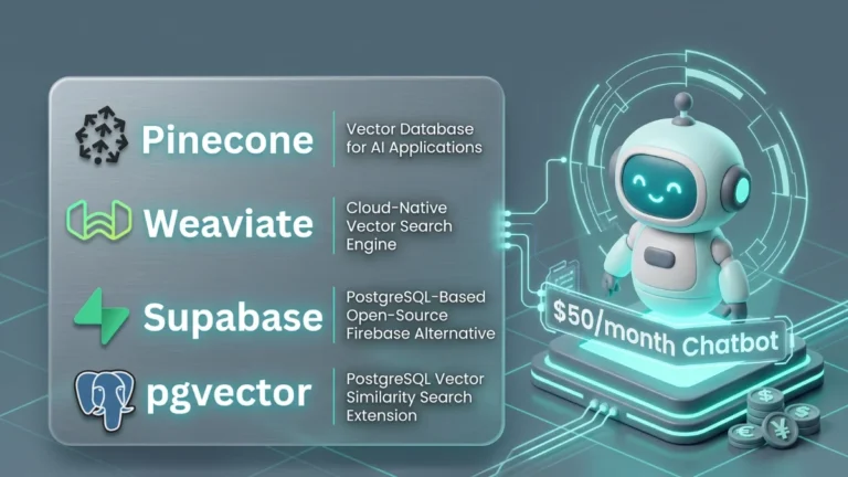 pinecone vs weaviate vs pgvector